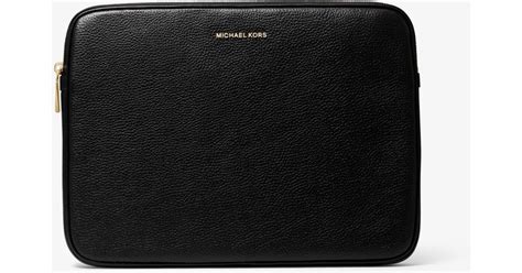 michael kors 13 inch laptop sleeve|michael kors leather laptop bag.